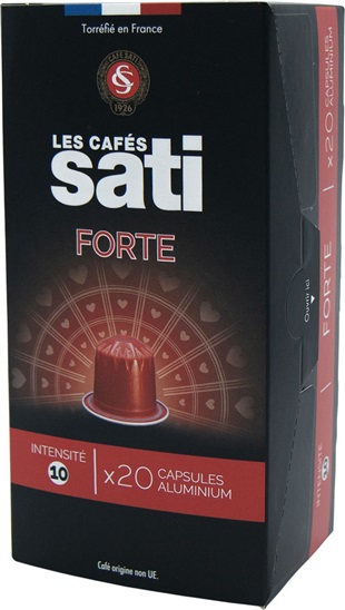 Sati Forte x20 caps (pro Nespresso)